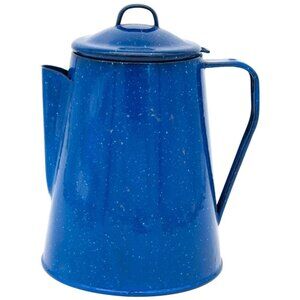 Vintage Coffee Pot Enamelware percolator